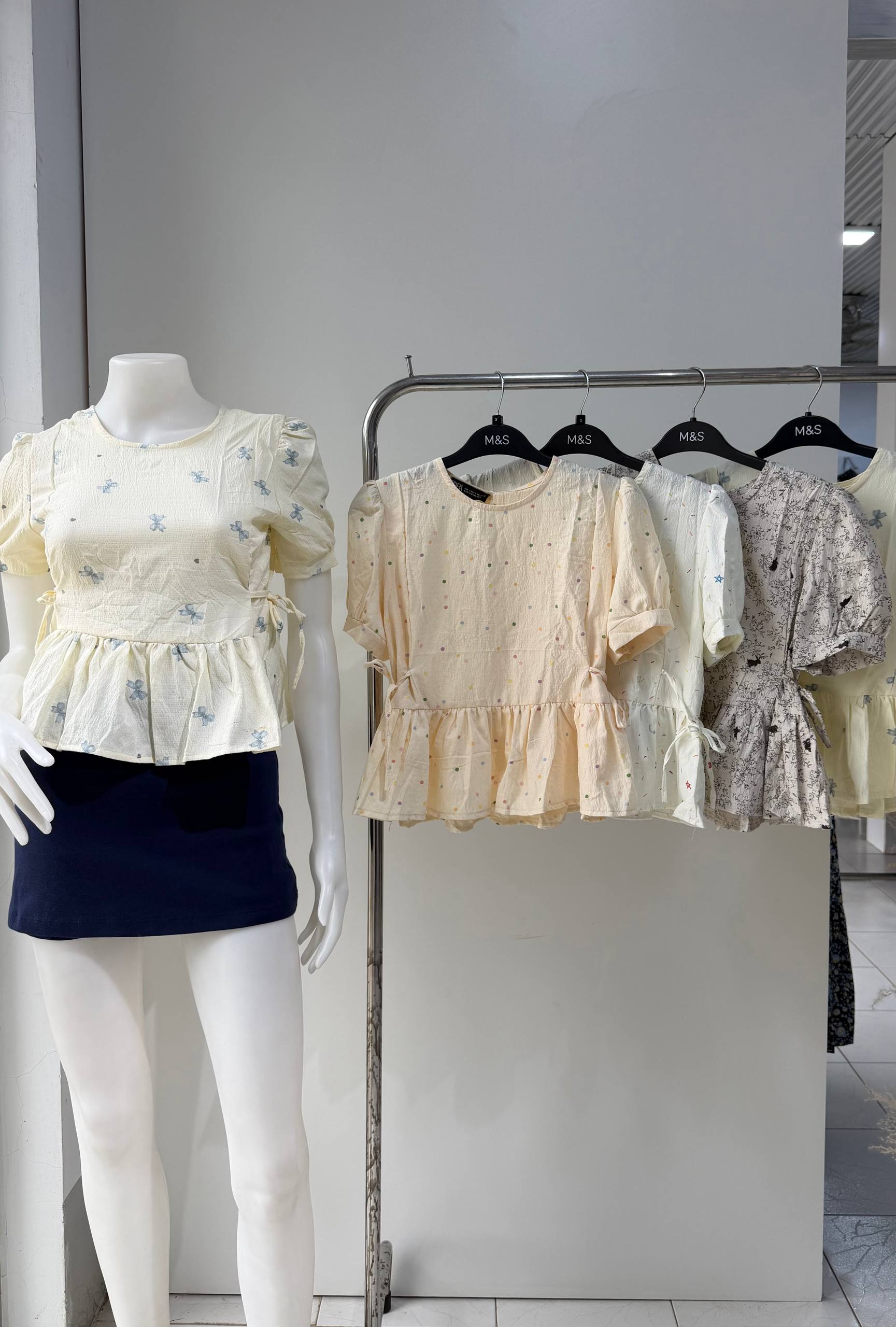 Meadow Tie-Waist Blouse