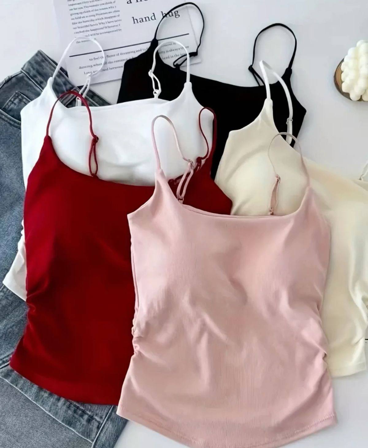 Satin Square-Neck Cami